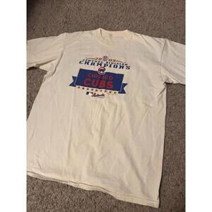 Vintage 2003 Chicago Cubs Central Division Championship MLB Tee L/XL